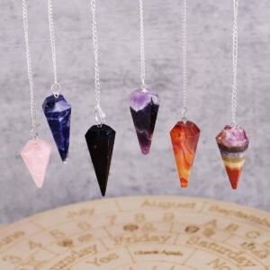 Crystal Point Pendulum Dowser