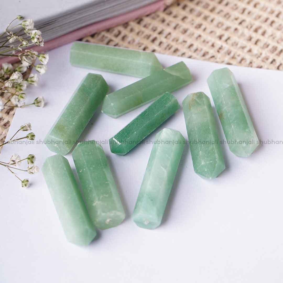 Pencil Green Adventurine
