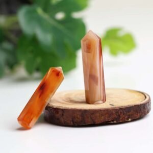 Red Carnelian Mini Pencil Point Subhanjali