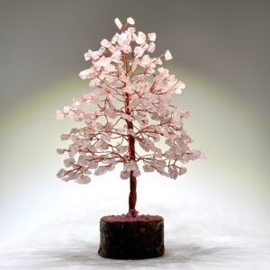 Rose Quartz Crystal Tree